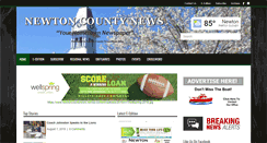Desktop Screenshot of newtoncountynews.net